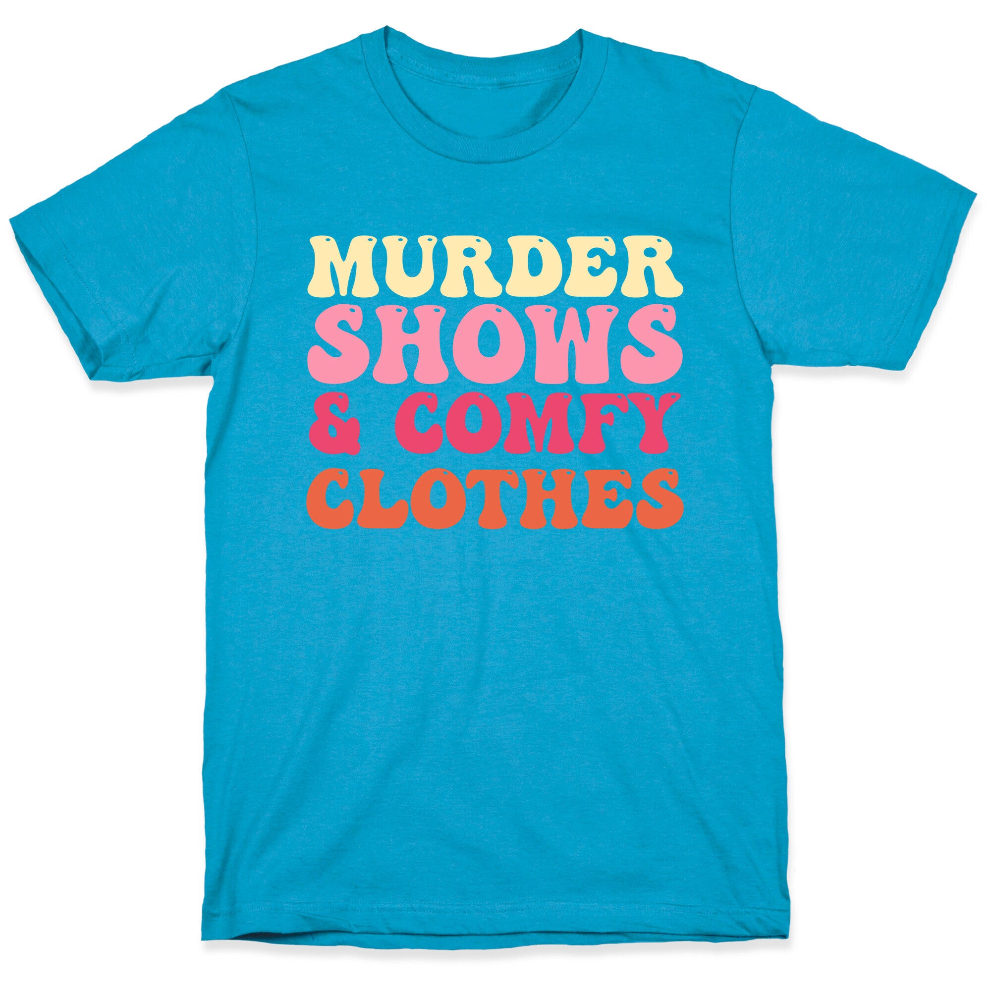 Murder Shows & Comfy Clothes Unisex Triblend Tee